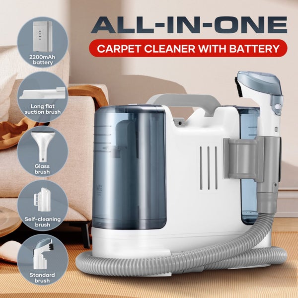 Carpet Upholstery Cleaner Spot Vacuum Fabric Sofa Mattress Car Rug Stain Remover Carousel 1