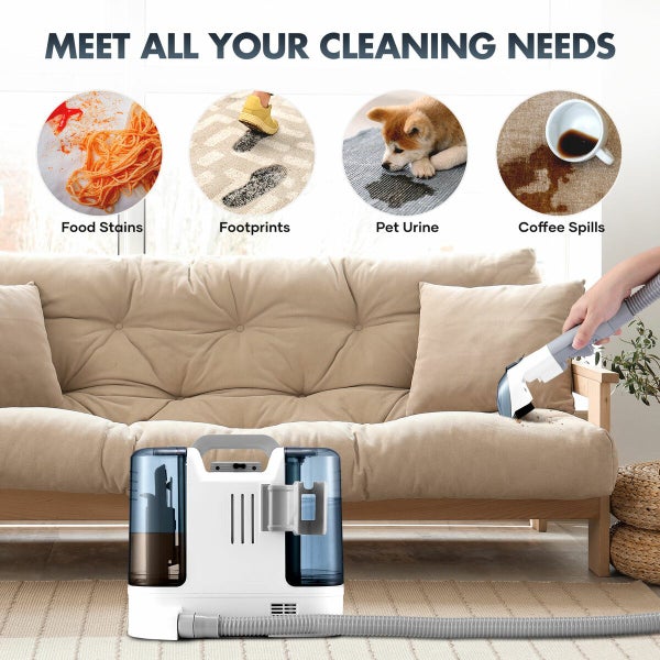 Carpet Upholstery Cleaner Spot Vacuum Fabric Sofa Mattress Car Rug Stain Remover Carousel 2