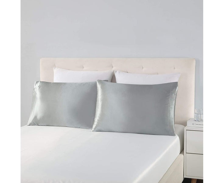 Silky Satin Pillowcase for Hair and Skin,Pillow Cases Standard Size Set of 2 Carousel 2