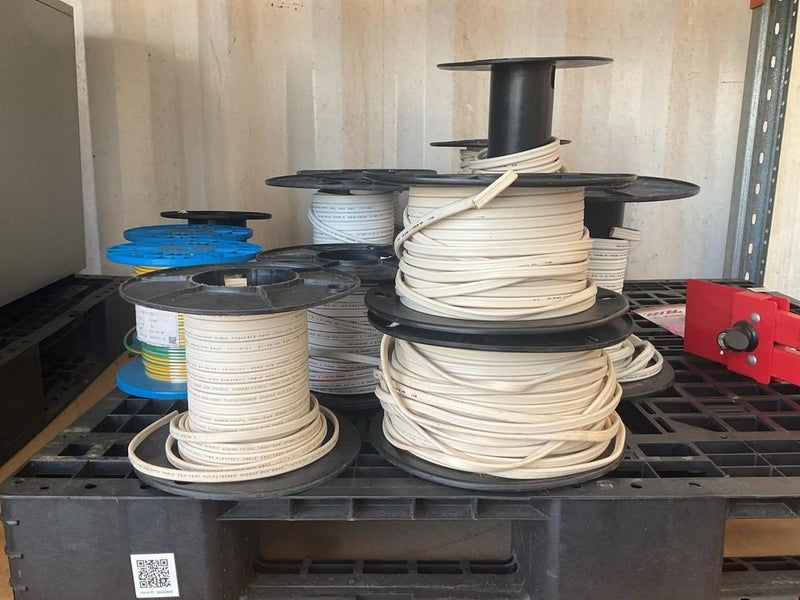 Bulk Assorted Reels of Cable Carousel 2