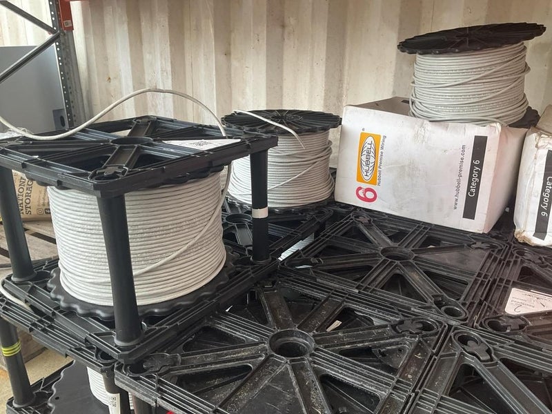 Bulk Assorted Reels of Cable Carousel 2