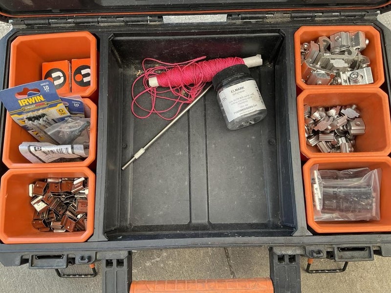 Tool Box with Screws and Other Tool Accessories Carousel 2