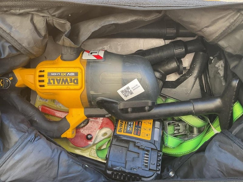 Dewalt Storage Bag with Hand Held Vacuum Set Carousel 2