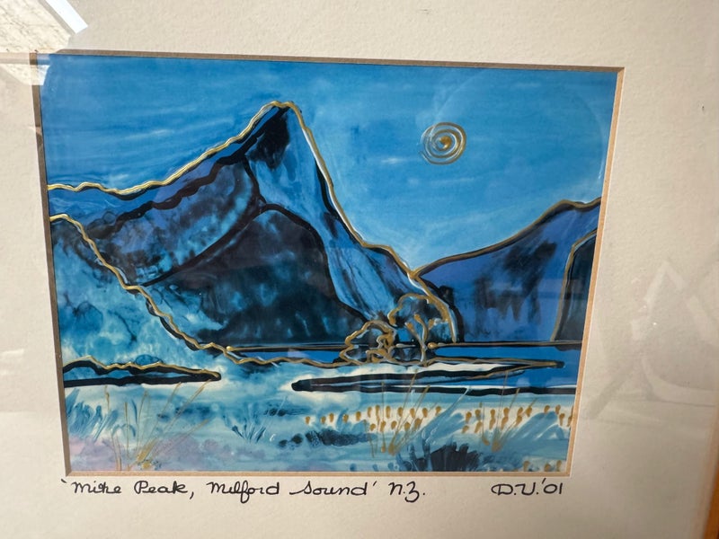 2 x Framed South Island NZ Landscapes - Original (21286)63617763638019112
