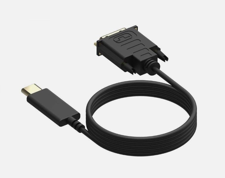 USB-C to DVI Male to Male Cable Adapter For High Definition Displays Carousel 2