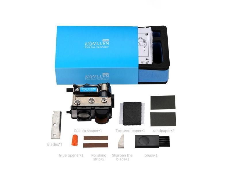 Billiards Cue Tip Rounding Cutter Cues Tip Repairing Tool BallTeck Carom Carousel 1