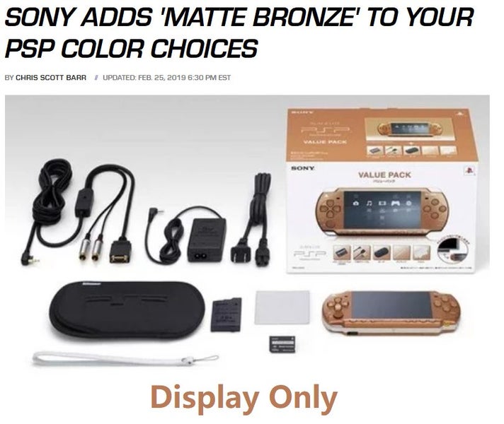 Rare Boxed PSP2000 Matte Bronze with 6.60 PRO-C 32G MS In Original kits Carousel 14