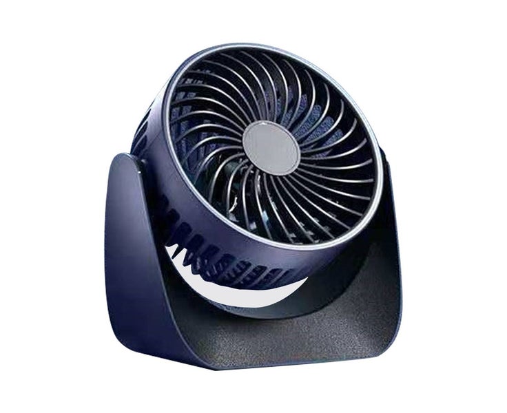 Small USB Desk Fan, Desktop Table Cooling Fan, Strong Wind, Quiet Personal Carousel 1