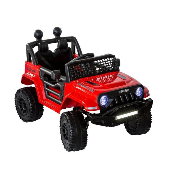 Jeep Inspired Remote Controlled Ride On Electric Car (Red) Kids Ride On Toys Le Carousel 1