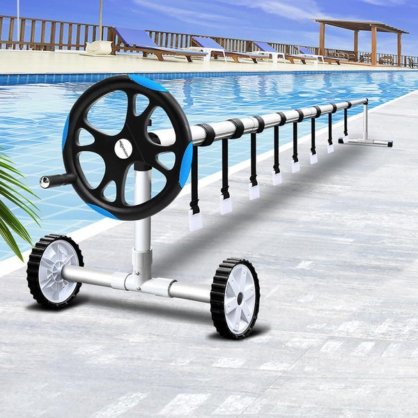 Aquabuddy Pool Cover Roller 5.5m Adjustable Swimming Pool Solar Blanket Reel ... Carousel 8