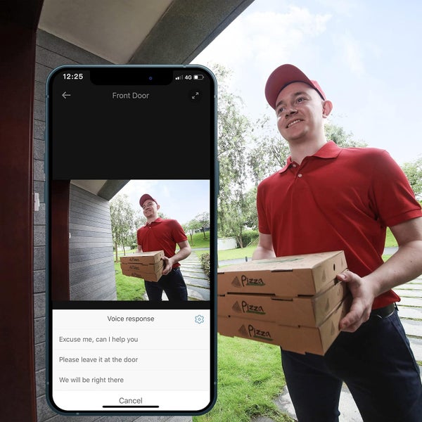 Eufy 2E Wire-Free 2K Video Doorbell + Home Base 2 Carousel 7