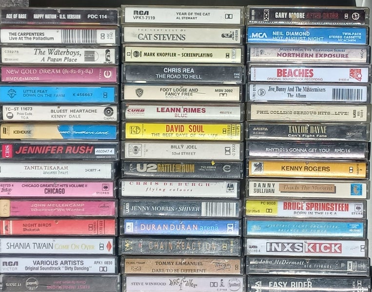 Cassette Tapes Carousel 1