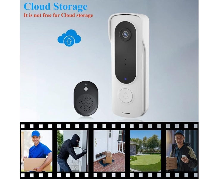 Smart Wireless Video Doorbell Digital Visual Intercom Wifi Door Bell Electron Carousel 2
