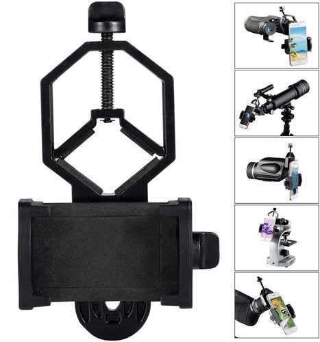Telescope Binocular Monocular Phone Mobile Holder Adapter Mount Carousel 10