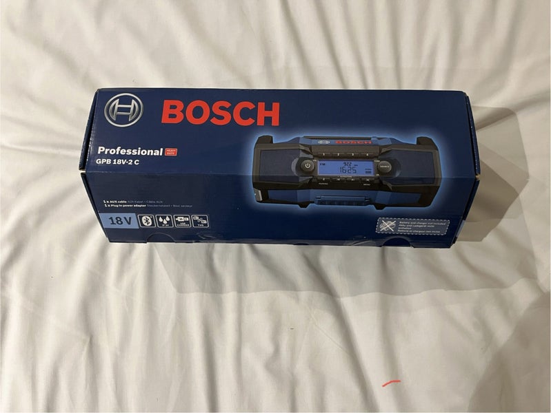 Bosch 18V worksite radio - Brand New Carousel 1
