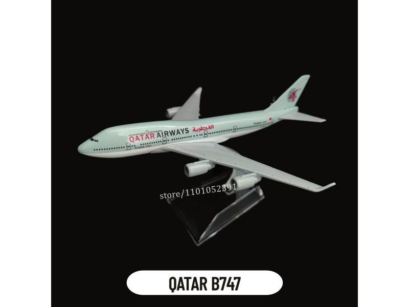Scale 1:400 Metal Aircraft Replica Emirates Airlines A380 B777 Airplane Diecast Carousel 1
