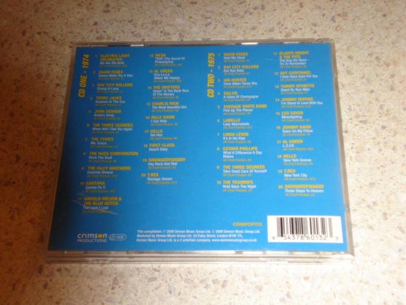 THE POP YEARS: 1974/1975 *2 CD 40 TRACKS* Carousel 2