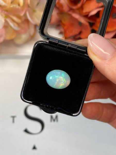 $1 RES ~ $2398 Buy Now * 6.11ct Welo Opal with Rainbow Flashes Carousel 1