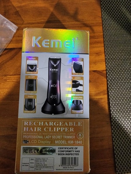 Kemei waterproof 1840 Carousel 2