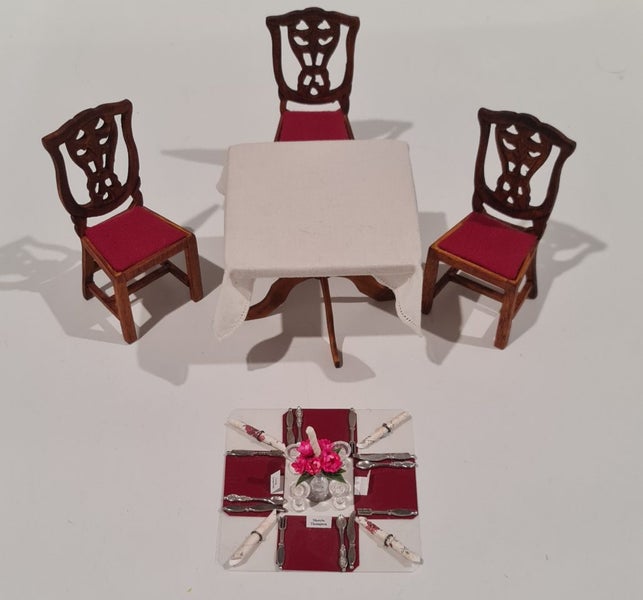 Wooden Miniature Dollhouse Furniture - Doll House ^ Carousel 2