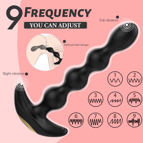 La Tail Noir Austin Anal Plug Carousel 9