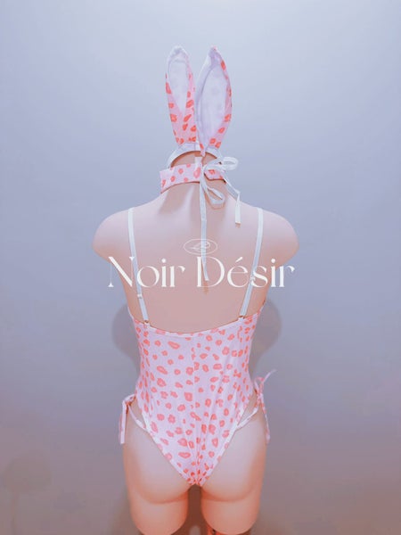 Pink Leopard Print Bodysuit Carousel 2