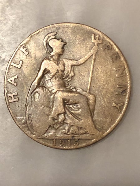 1915 GB Half Penny Carousel 1