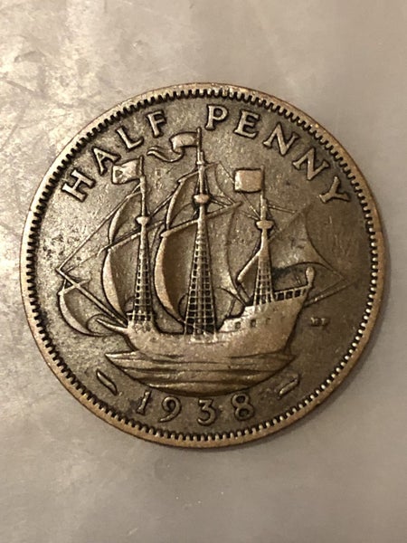 1938 English Half Penny Carousel 1