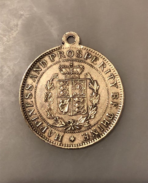 Our Beloved King And Queen “Happiness And Prosperity Be Thine” Medal Carousel 1