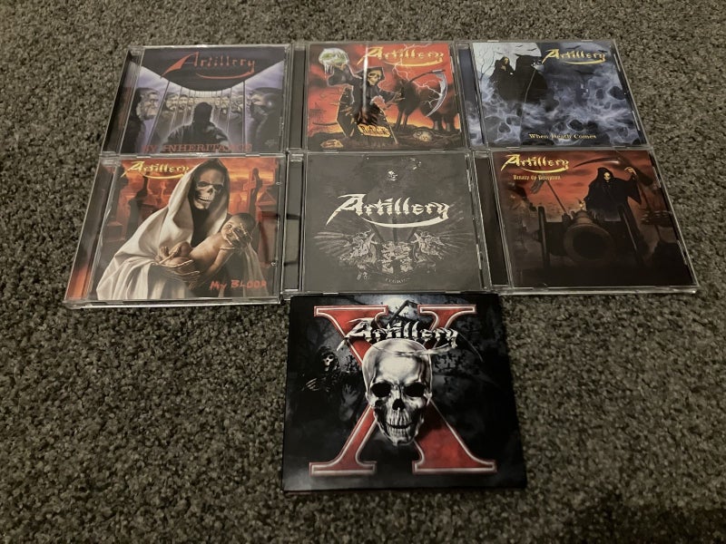 Artillery bulk cds x7 Carousel 1