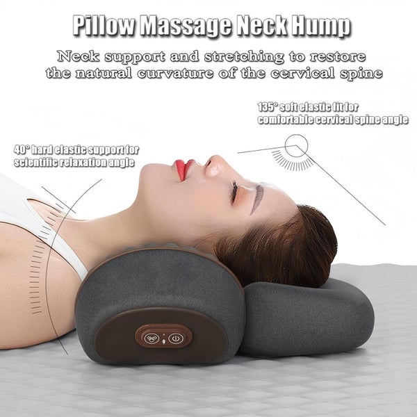 Neck Cervical Pillow with Massage Traction Heating for Better Sleep Carousel 2