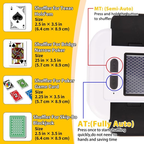Automatic Card Shuffler Machine for Poker and Board Games Carousel 2