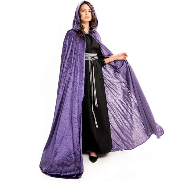 Hoodie Costume Cape Velvet Adult Cloak L2057PP0 Carousel 1