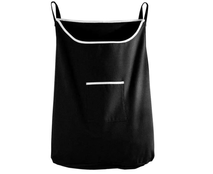 Space Saving Door Back Hanging Laundry Hamper Bag Dirty Clothes Storage Pouch Carousel 2