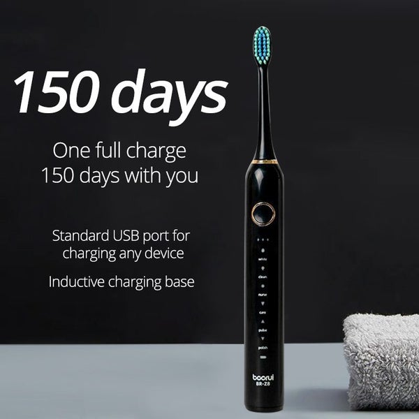 Rechargeable sonic electric toothbrush waterproof63617299492611112