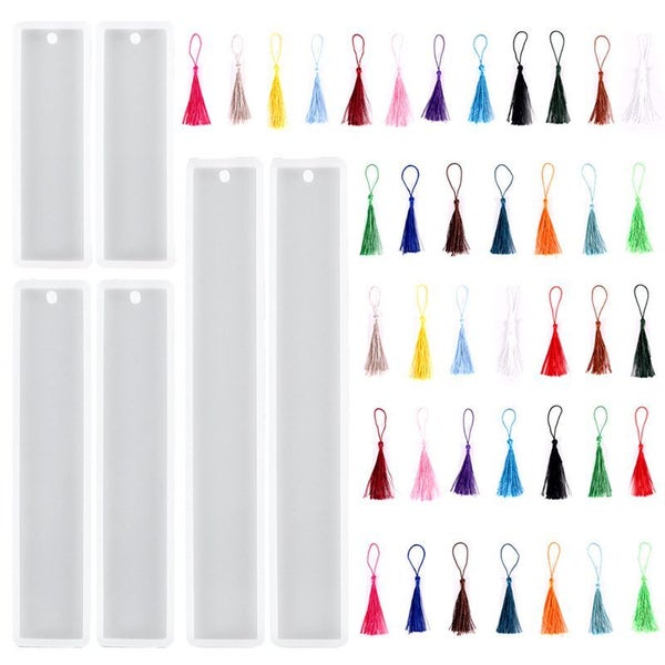 Silicone Molds Bookmark Epoxy Resin Moulds Carousel 2