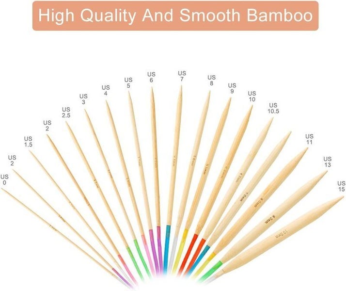 Bamboo Knitting Needles Set Carousel 10