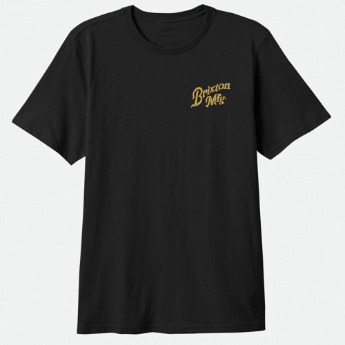BRIXTON ROTHWELL S/S TEE BLACK Carousel 2