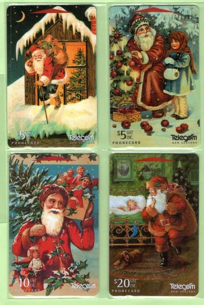 NZ - 1996 Christmas Set (4) - VFU Carousel 1