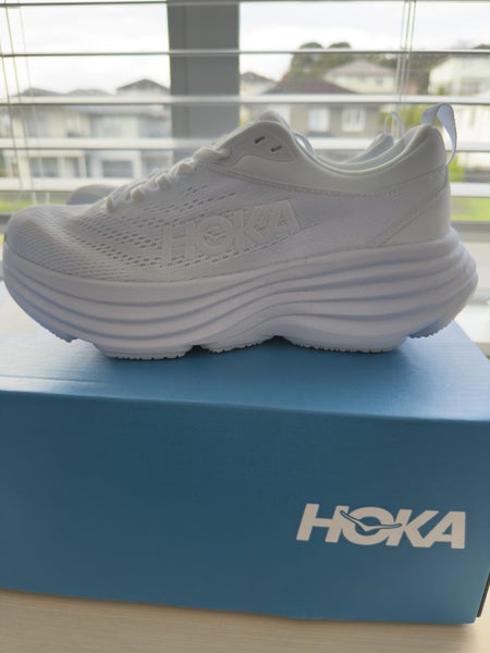 HOKA Bondi 8 Women’s Running Shoes – White EU Size 38 Carousel 1