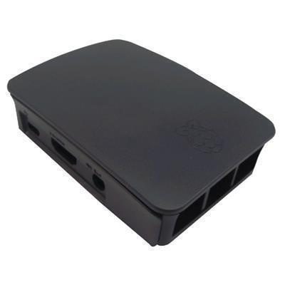 Raspberry Pi Case Official Black Grey Enclosure for Raspberry Pi 3 Model B and Carousel 2
