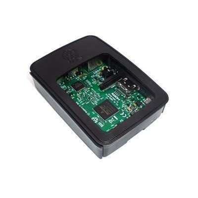 Raspberry Pi Case Official Black Grey Enclosure for Raspberry Pi 3 Model B and Carousel 6