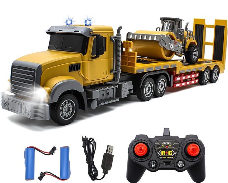 RC Semi Truck with Trailer - (NZ CLEARANCE) Carousel 1