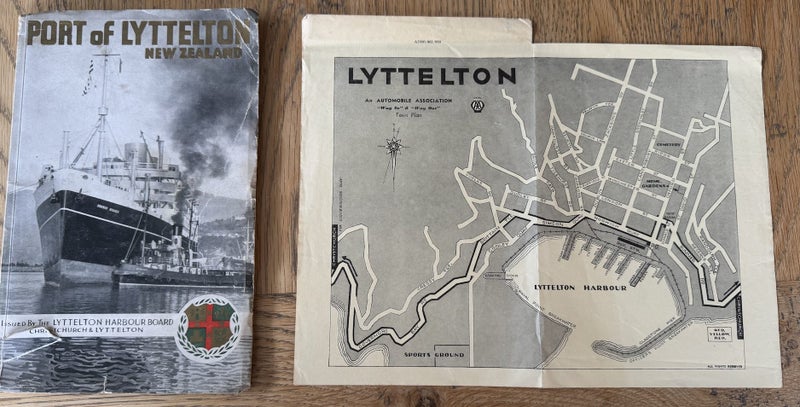 Port of Lyttelton Publication 1940 - Extremely Rare Carousel 1