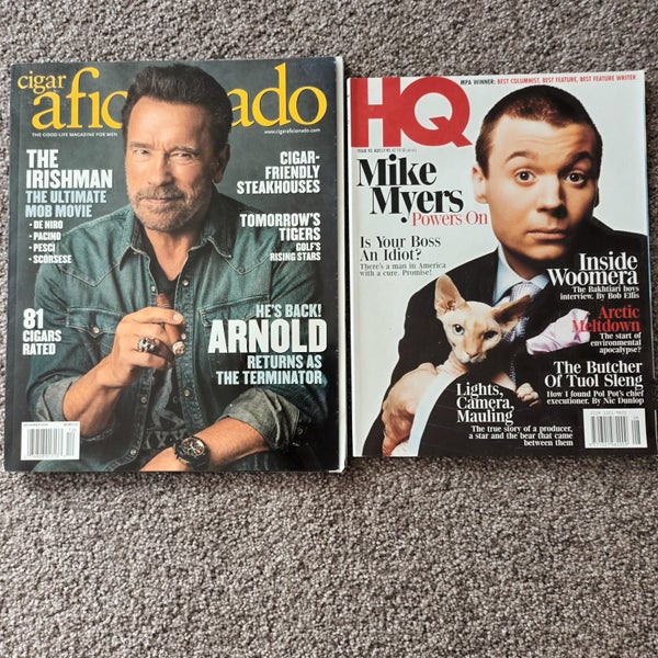Cigar Aficionado & HQ Magazines Carousel 1