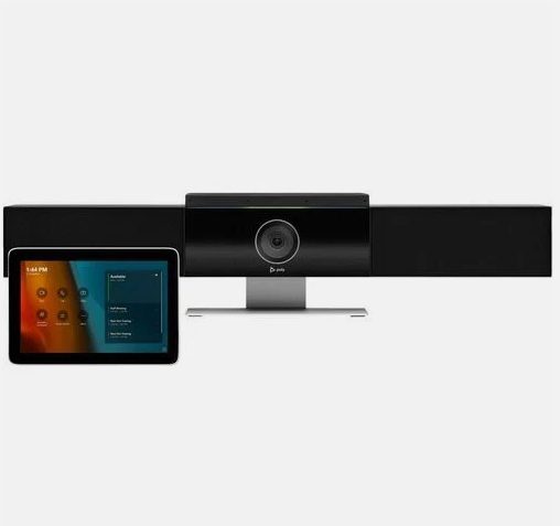 Poly Studio Medium Room Kit for MS Teams: Studio USB Video Bar with GC8 Carousel 1