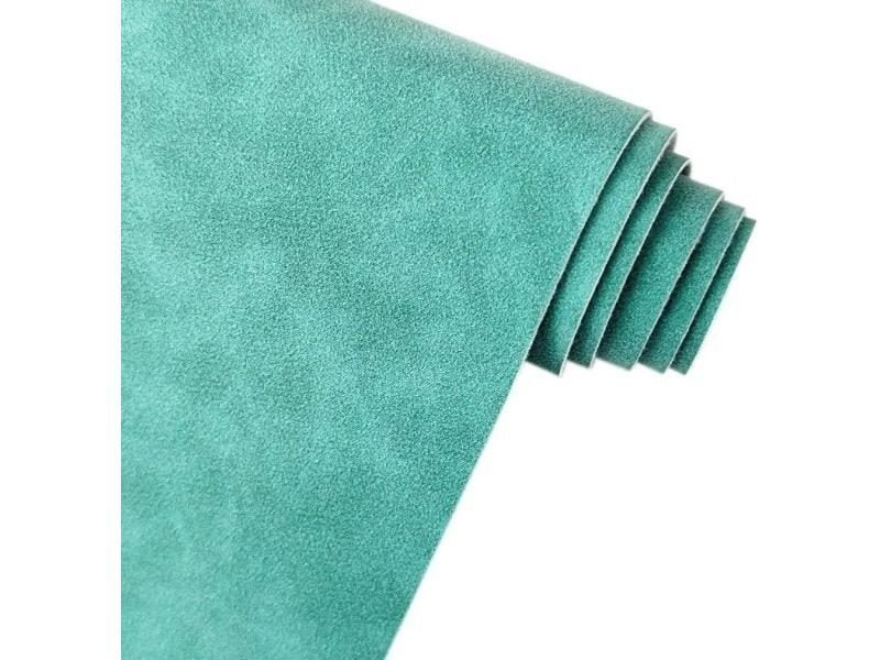 Soft Imitation Suede Fabric 30x135cm For Car Upholstery DIY Carousel 1