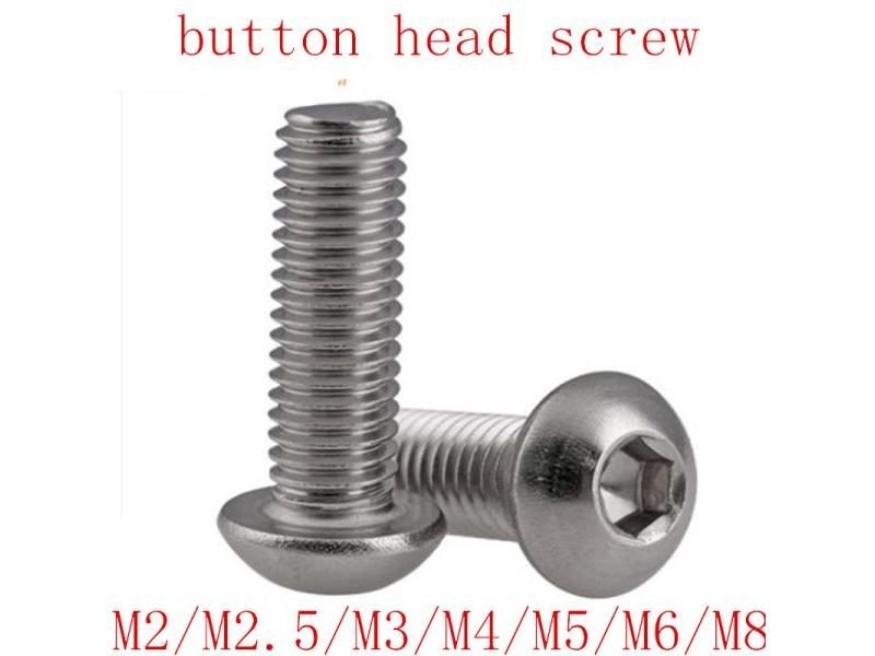 5-50PCS Iso7380 M2 M2.5 M3 M4 M5 M6 M8 304 A2-70 Stainless Steel Grade10.9 Carousel 1