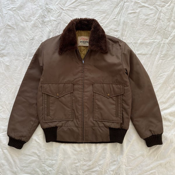 Vintage 1960s/70s Canterbury Of New Zealand A-2 Flight Jacket NZ Made Carousel 1