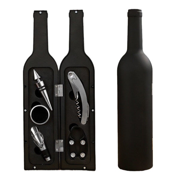 Creative Wine Set 5-Piece Bottle Opener High-End Wine Set Wine Tool Carousel 1